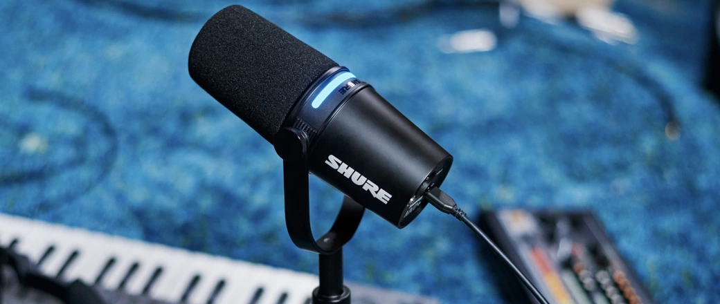 Mikrofon do podcastu: Shure - model MV7+