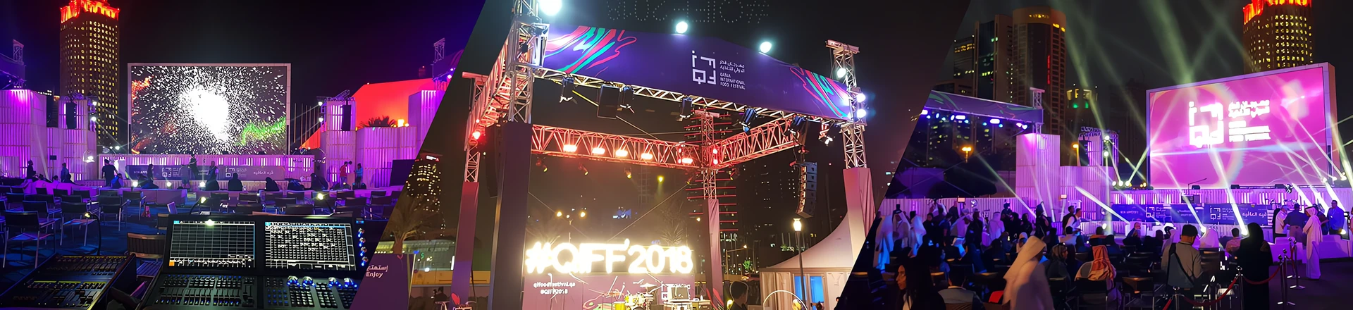 ChamSys na Qatar International Food Festival 2018