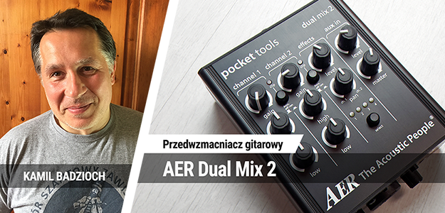 Przedwzmacniacz gitarowy AER Dual Mix 2