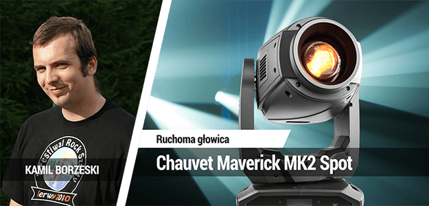 Ruchoma głowica LED Chauvet Maverick MK2 Spot