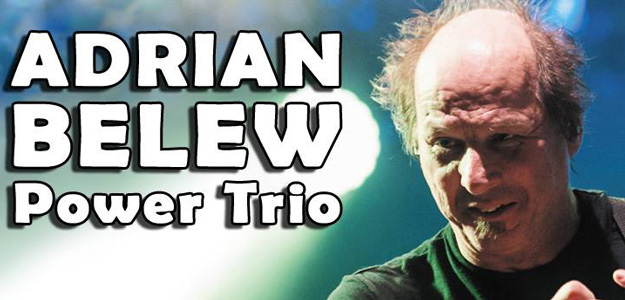 Adrian Belew Power Trio na dwóch koncertach w Polsce