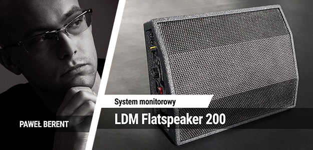 System monitorowy LDM Flatspeaker 200