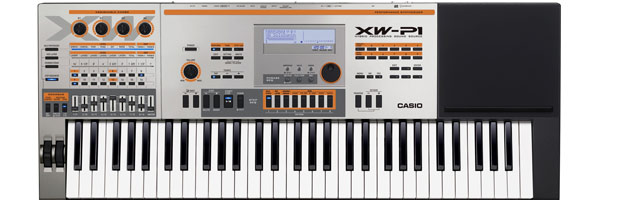 Test syntezatora CASIO XW-P1