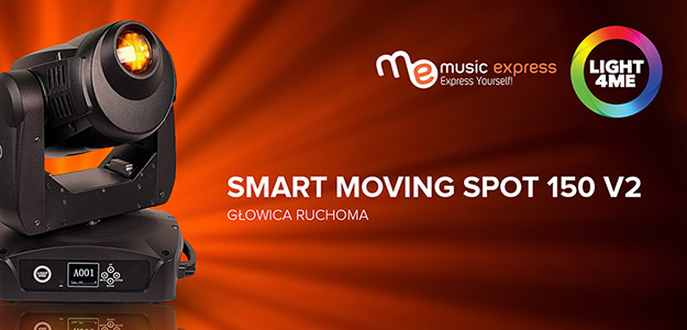 Music Express obniża cenę Light4Me Smart Moving Spot 150 V2
