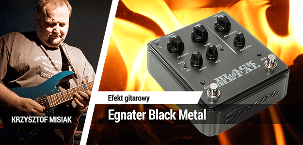 Efekt gitarowy Egnater Black Metal