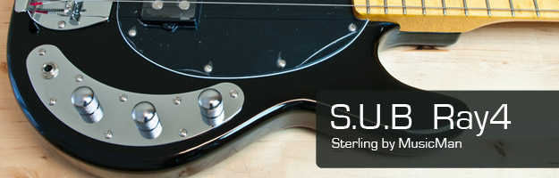 Test gitary basowej Sterling S.U.B. Ray4