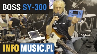 BOSS SY-300 - Syntezator gitarowy zaprezentowany na Musikmesse 2015