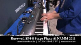 Kurzweil SP4-8 Stage Piano LIVE-DEMO @ NAMM 2011
