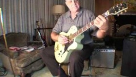 3 Pickup - P-90,  &quot;Jay Turser &quot; Guitar Demo - Very &quot;Gretsch&quot; Like - 10 - 27 - 2009