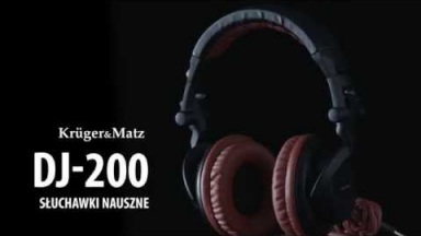 Kruger&amp;Matz - słuchawki nauszne DJ-200
