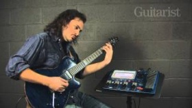 Roland GR-55 video review demo Guitarist Magazine HD