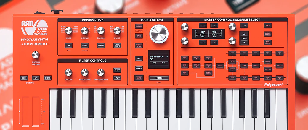 Hydrasynth Explorer 888 Edition - trzy ósemki, potrójne szczęści