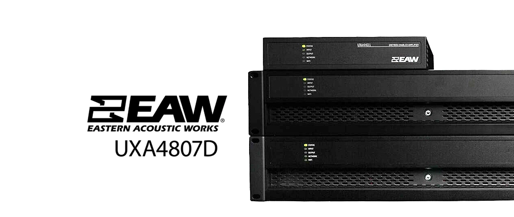 Co nowego w nowym wzmacniaczu instalacyjnym UXA4807D od EAW?