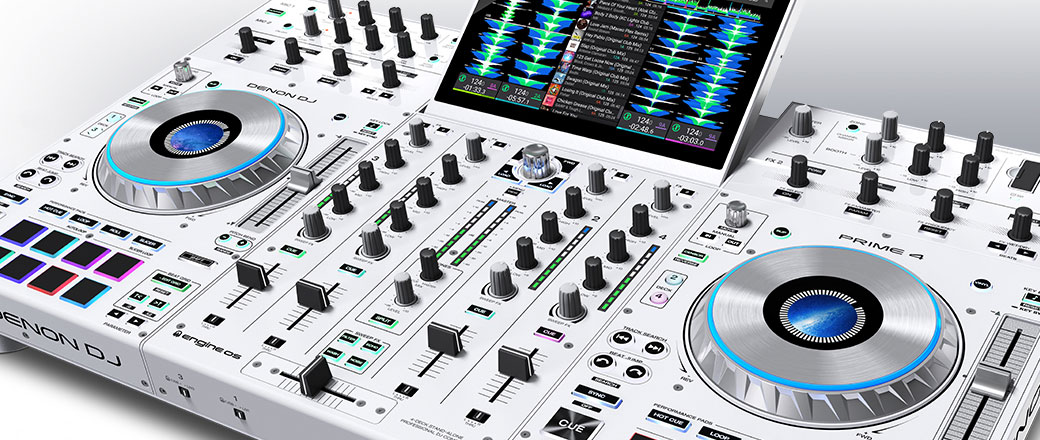 Dla oryginalnych DJ-ów: Konsoleta Denon DJ Prime 4 White
