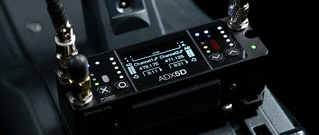 Mobilny Shure ADX5D - nowy element systemu Axient Digital