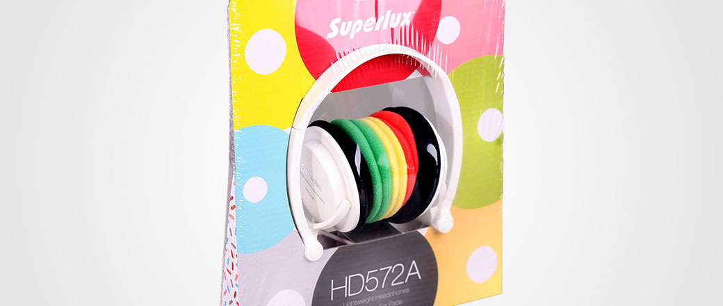 Superlux HD572A - Dopasuj słuchawki do swojego stylu