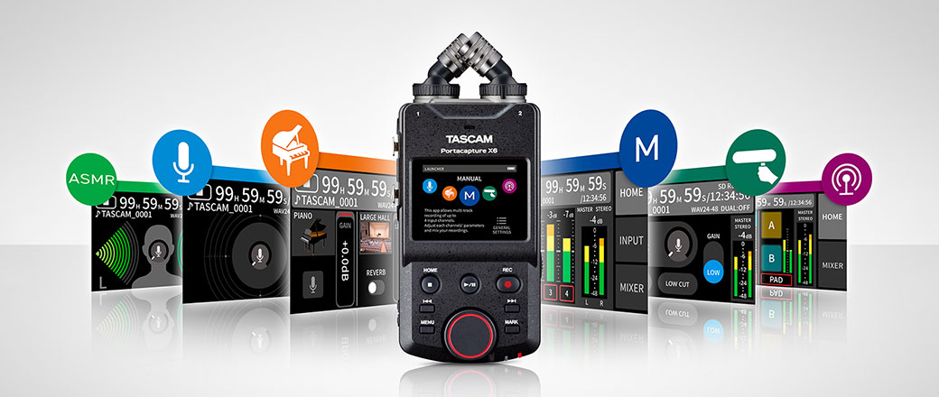 Tascam Portacapture X6 - Prosty sposób na rejestrację dźwięku