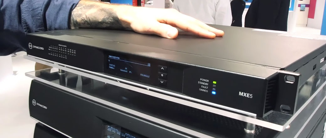 ISE'20: Dynacord MXE5 - nowa matryca audio do instalacji i Live