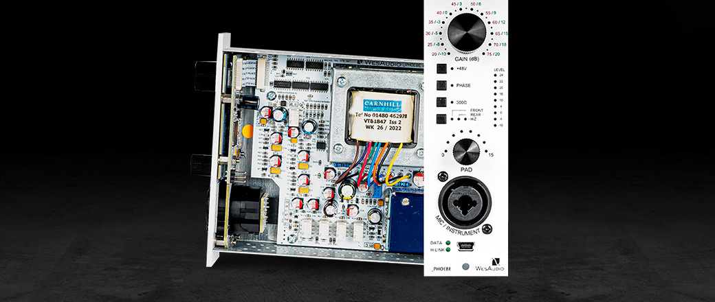 Analogowy przedwzmacniacz mikrofonowy w stylu 1073 od WesAudio