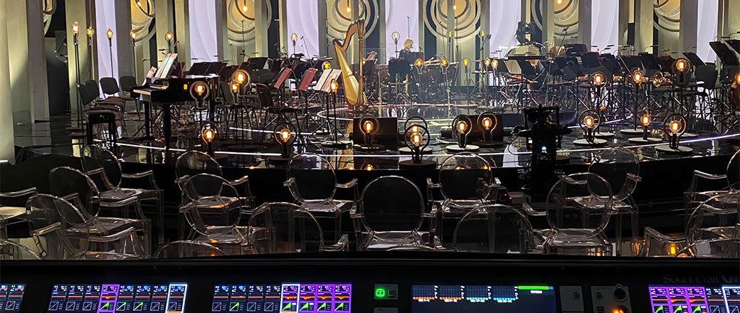 Koncert wielkanocny Andrea Bocelli zrealizowany na Vi7000