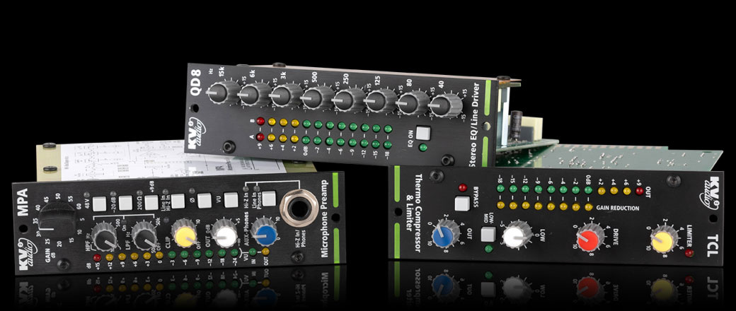 KV2 Audio pokazało trzy nowe procesory z serii 500