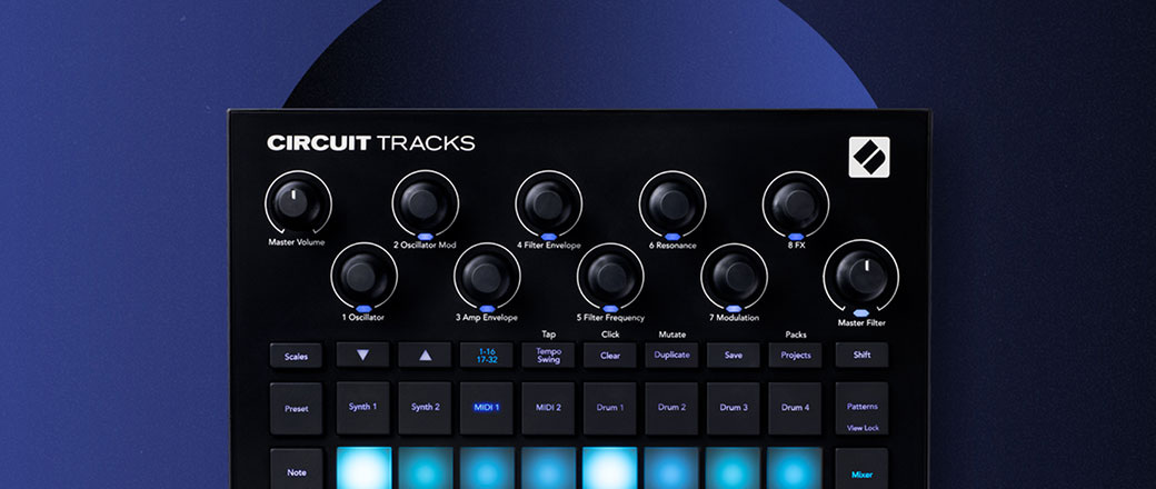 Novation aktualizuje soft Circuit Tracks do wersji 1.1.5