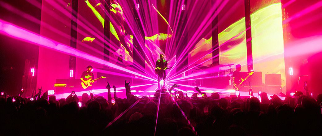 Claypaky Xtylos i ReflectXion na Deftones North American Tour