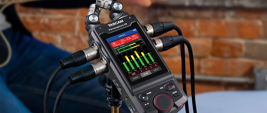 Tascam przedstawia Portacapture X8