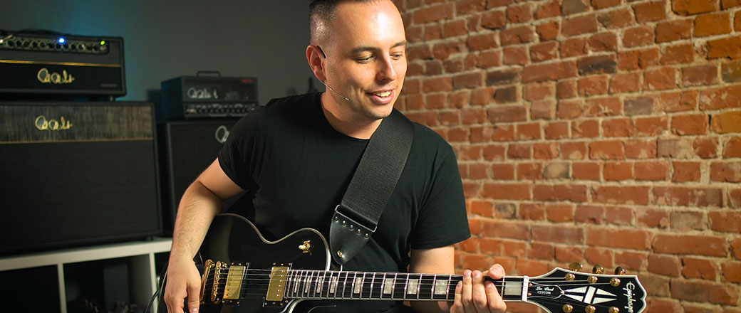 Test gitary elektrycznej Epiphone Les Paul Custom Ebony