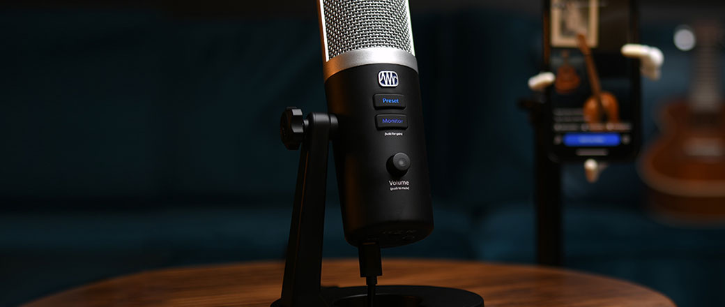 Mikrofony PreSonus Revelator, w sam raz do podcastu