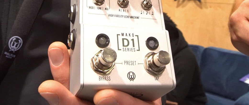 NAMM'20: D1 High-Fidelity Stereo Delay - Nowość od Walrus Audio