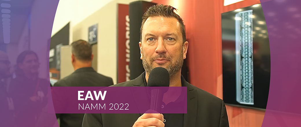 Adaptacyjne zestawy głośnikowe EAW AC6 na NAMM Show 2022