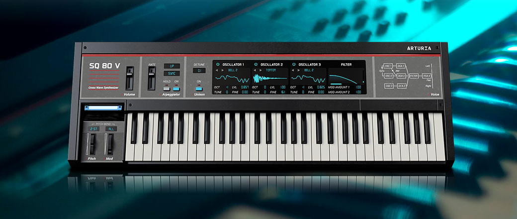 Arturia SQ80 V - organiczność cyfrowej syntezy
