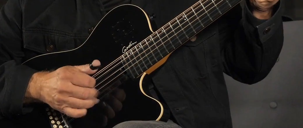 Nowość od Godina, 12 -strunowa gitara A12 Black HG