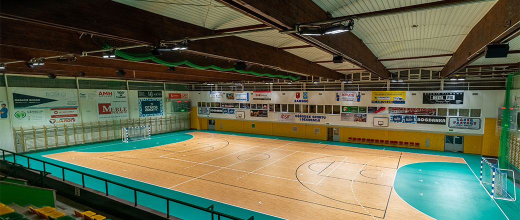 Nagłośnienie Hali sportowej OSiR Zamość nową realizacją Tommex