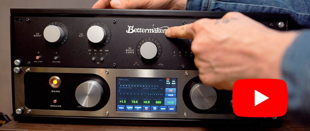 Test procesora dźwięku Bettermaker Stereo Passive Equalizer