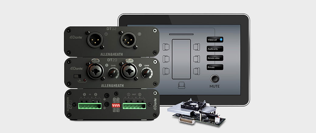 Allen & Heath rozszerza portfolio urządzeń instalacyjnych