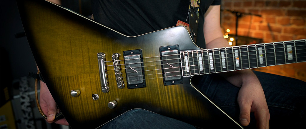 Test gitary Epiphone Prophecy Extura Yellow Tiger Aged Gloss