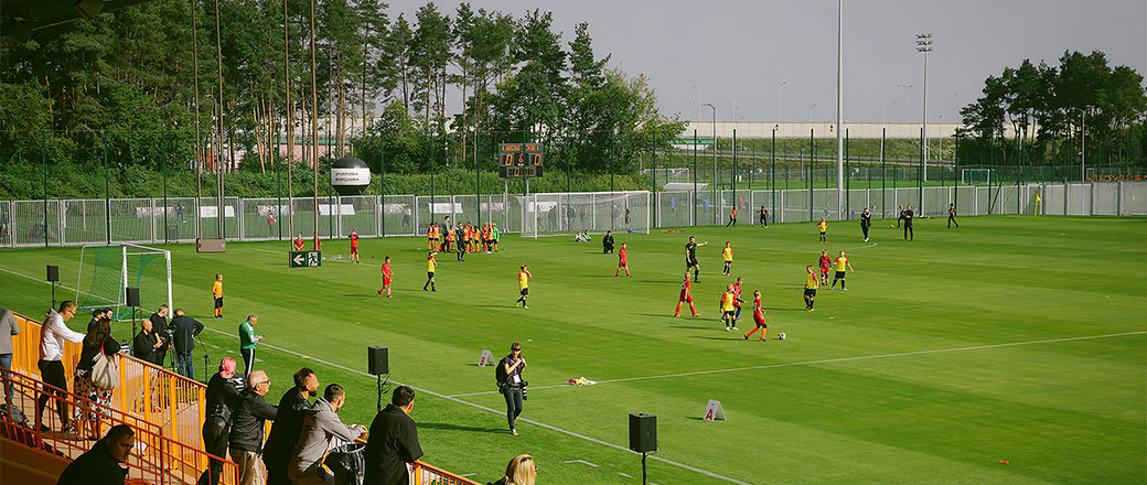 Ciekawe instalacje: Nagłośnienie Stadionu Hutnika w Warszawie