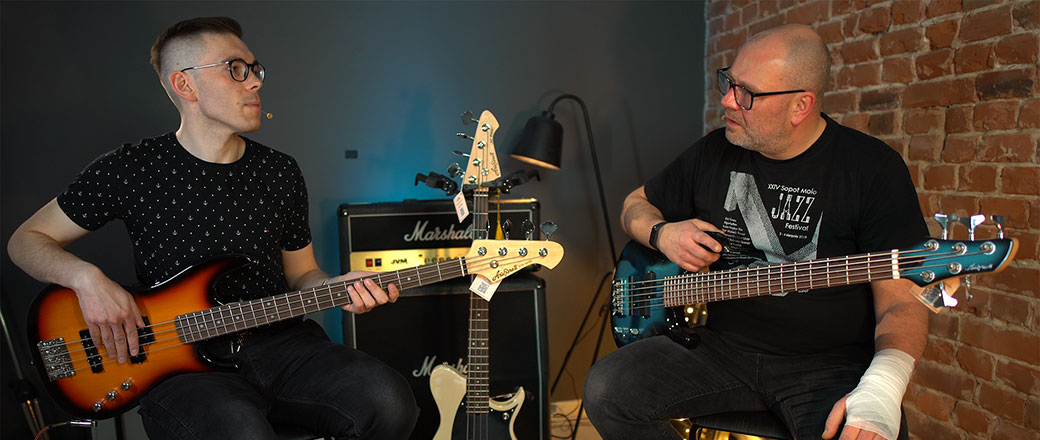 Test gitar basowych Aria Pro II STB, JET-B i IGB