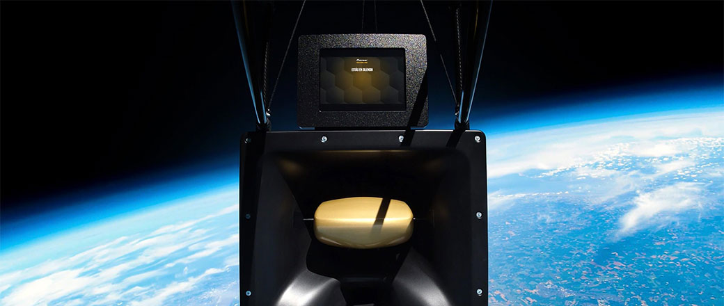 Pioneer Pro Audio wysłał głośnik w kosmos