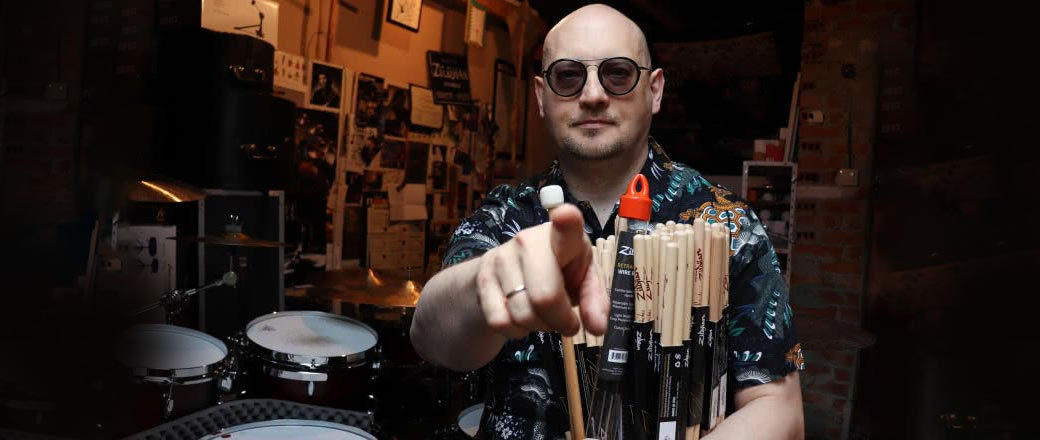 Tomasz Łosowski endorserem marki Zildjian