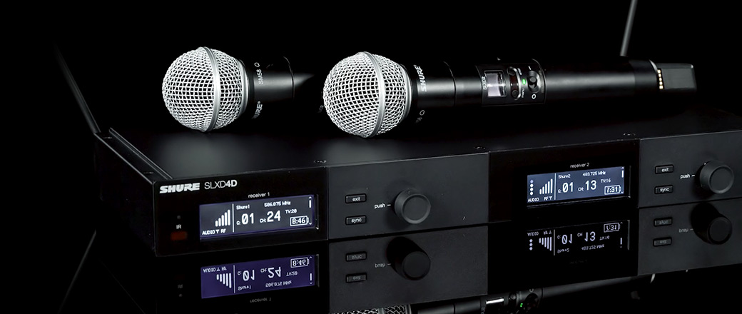 Shure przedstawia cyfrowy system bezprzewodowy SLX-D
