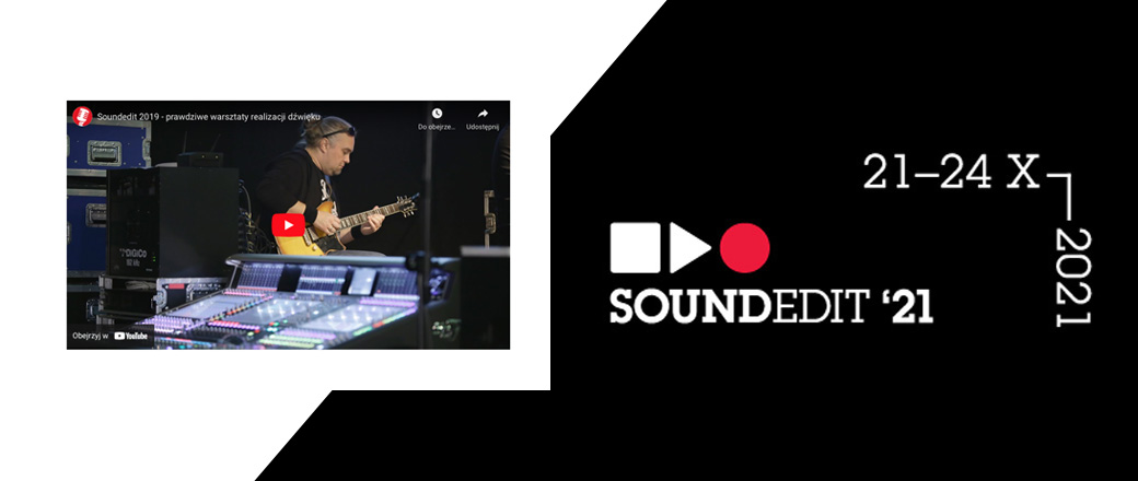 Soundedit 2021 już w październiku! - ZAPRASZAMY