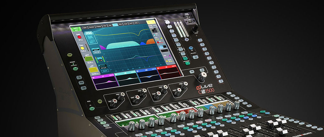 Allen & Heath CTi1500 - najlżejsza powierzchnia sterująca dLive