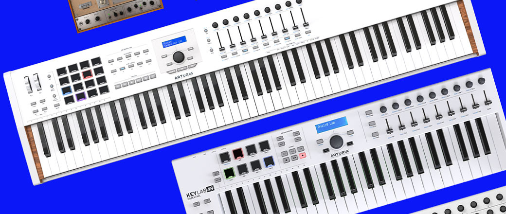 Klawiatury Arturia KeyLab mkII kuszą jeszcze bardziej!