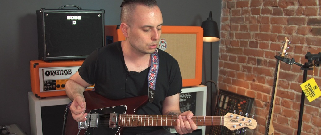 Test gitary elektrycznej Sterling AL 40 Albert Lee
