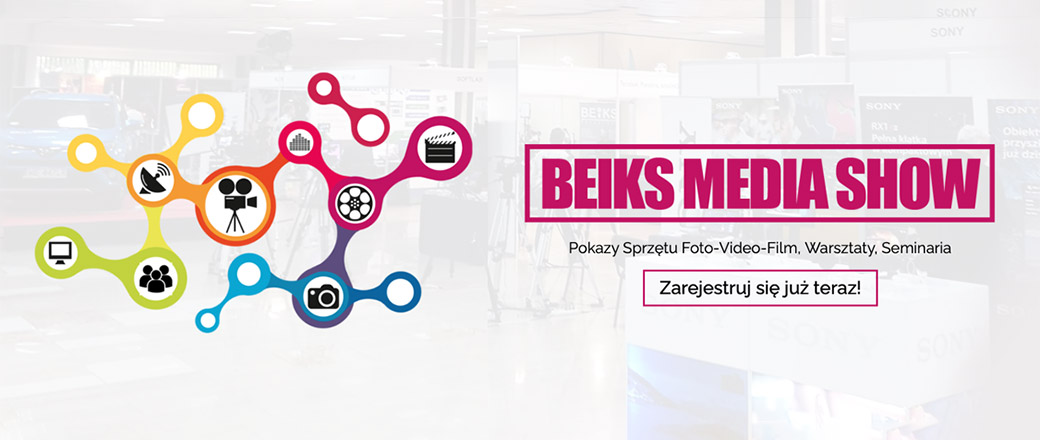 BEIKS MEDIA SHOW - 05 listopada - Warszawa - zaproszenie