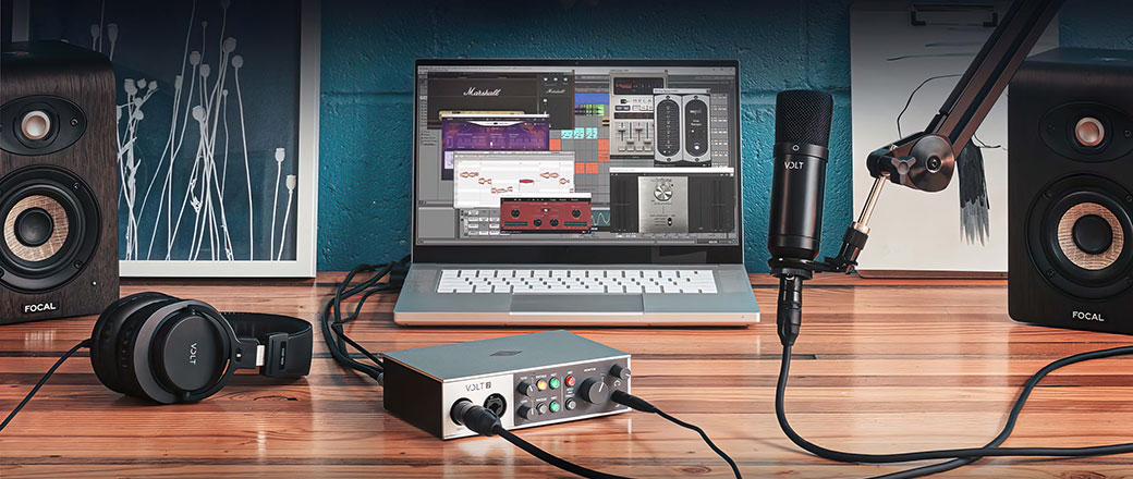 Universal Audio Volt 2 Studio Pack - Zestaw na różne okazje