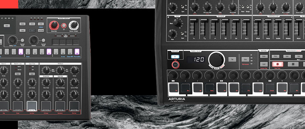 Arturia Brute Noir Edition - Syntezatory w mrocznej wersji!
